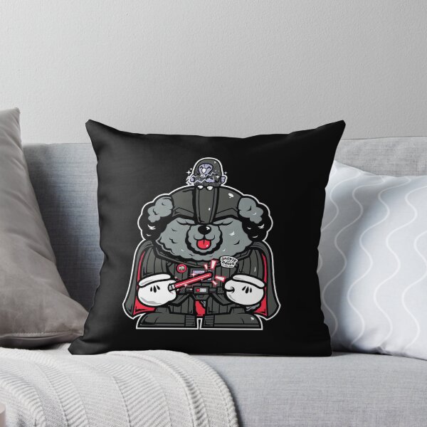 Item preview, Cute Space Warrior Dog Dark Helm Cosplay Illustration Art designed and sold by PensaPo2.