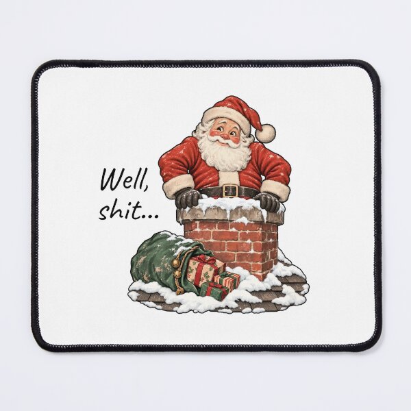 Item preview, Well Shit Funny Christmas designed and sold by m-smith-bear.