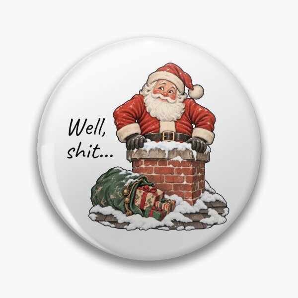 Item preview, Well Shit Funny Christmas designed and sold by m-smith-bear.