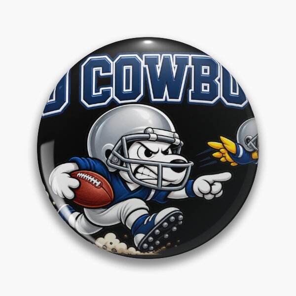 Item preview, Navy Silver Football Dog Mascot Running Back Game Day Art designed and sold by LindsayRenner.