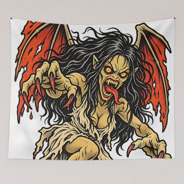 Item preview, Mythical Lady Monster designed and sold by SpectacledBoi.