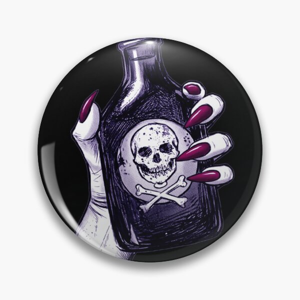Item preview, Manicured Hand Holding Poison Bottle designed and sold by weirdove.