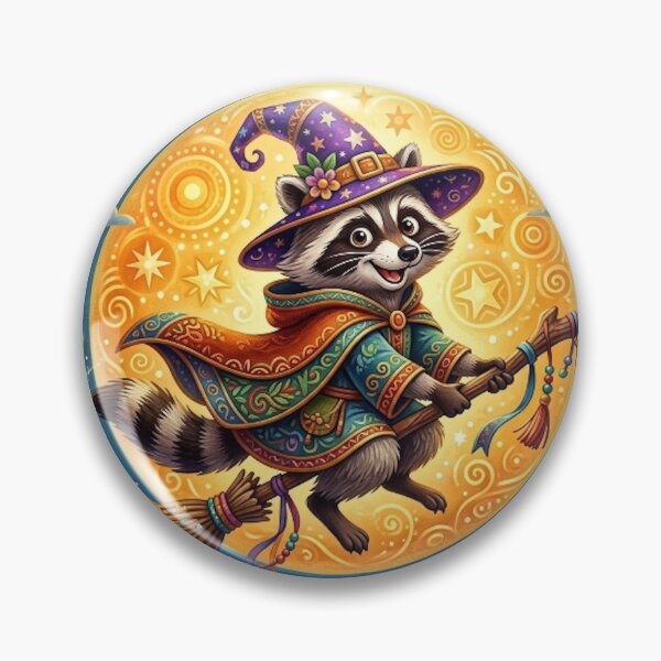 Item preview, RACCOON WITCH designed and sold by likbatonboot.