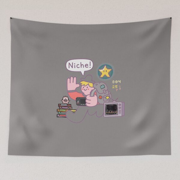 Item preview, Hi-ke Waving Hiker Cartoon Outdoor Adventure-23 designed and sold by ArunaRamisch.