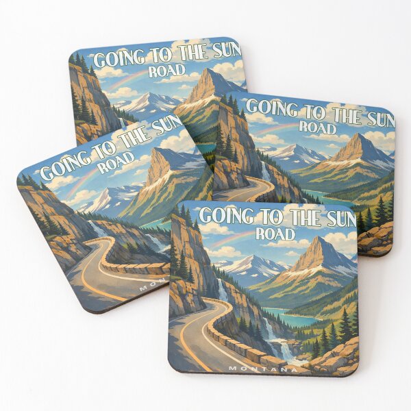 Item preview, Going To The Sun Road Montana Rainbow designed and sold by Esskay Designs.