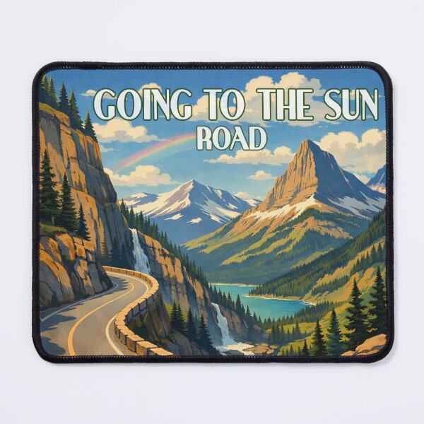 Item preview, Going To The Sun Road Montana Rainbow designed and sold by Esskay Designs.