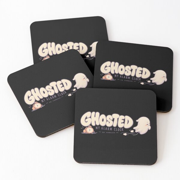 Item preview, Ghosted My Alarm Clock Funny Sleepy Ghost Halloween designed and sold by PhylonBoxx.