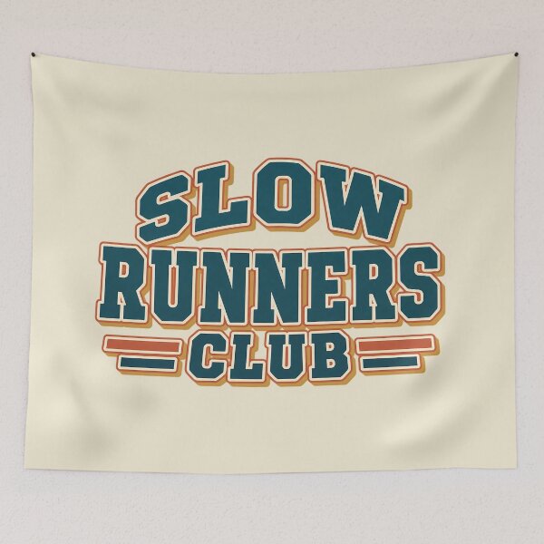 Item preview, Vintage Slow Runners Club Retro Running Gift designed and sold by MythicCotton.