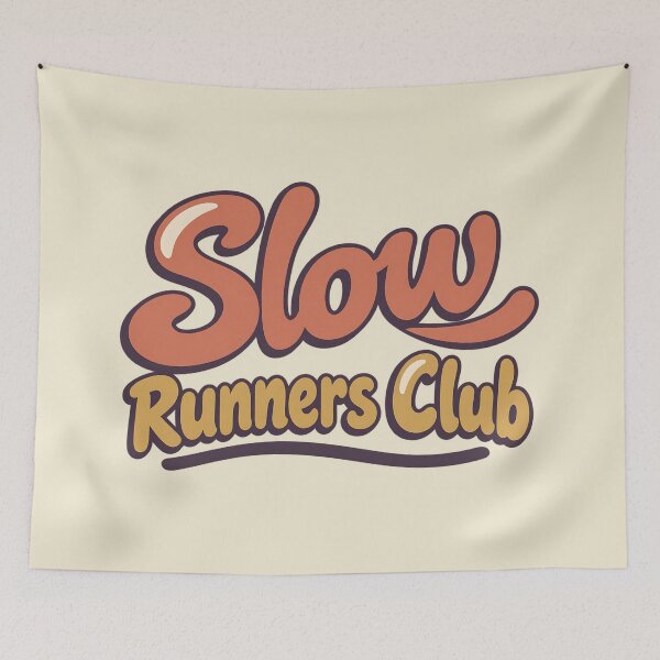 Item preview, Groovy Slow Runners Club 70s Retro Jogging Gift designed and sold by MythicCotton.