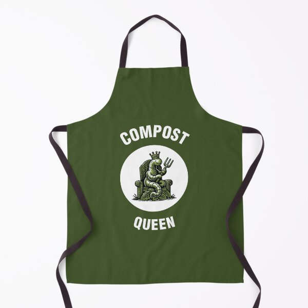 Item preview, Compost Queen Funny Worm Gardening Eco designed and sold by Litely.