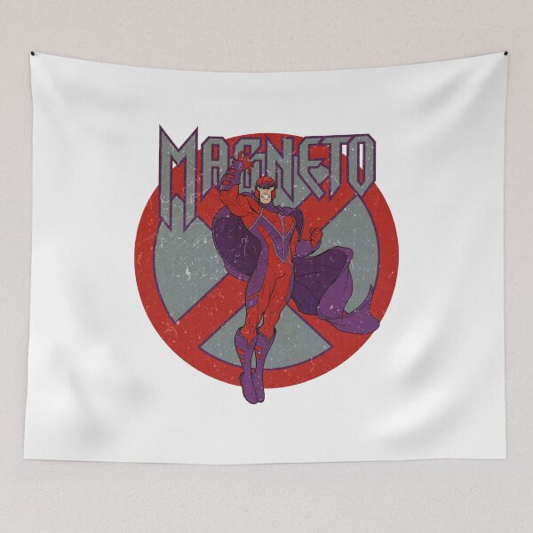 Item preview, Master Of Magnetism Retro Purple Superhero Graphic designed and sold by Thedustyart.