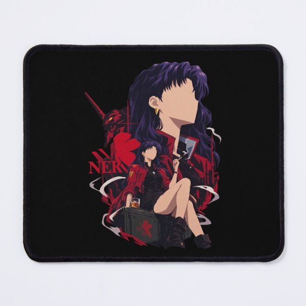 Item preview, Misato Katsuragi Silhouette Poster – Neon Genesis Evangelion designed and sold by · GAMING SOUL ·.