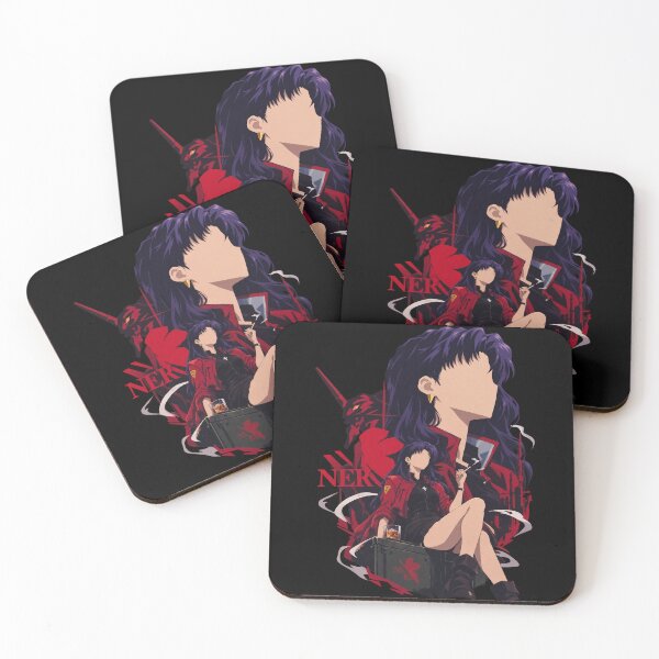 Item preview, Misato Katsuragi Silhouette Poster – Neon Genesis Evangelion designed and sold by · GAMING SOUL ·.