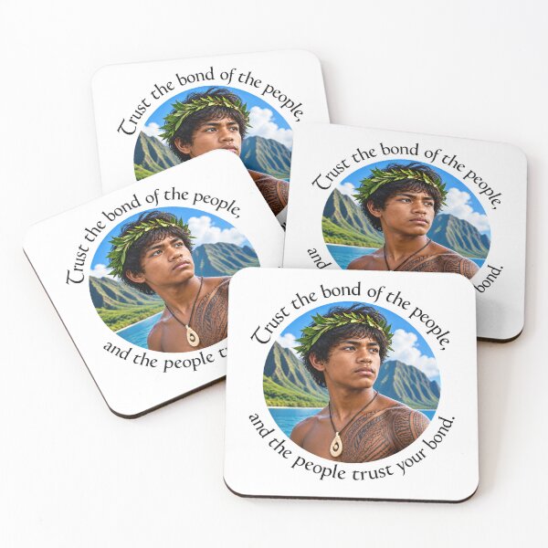 Item preview, Samoa Trust Chiasmus Proverb - Trust the bond of the people | Island Wisdom Art designed and sold by ShakaLife.org.