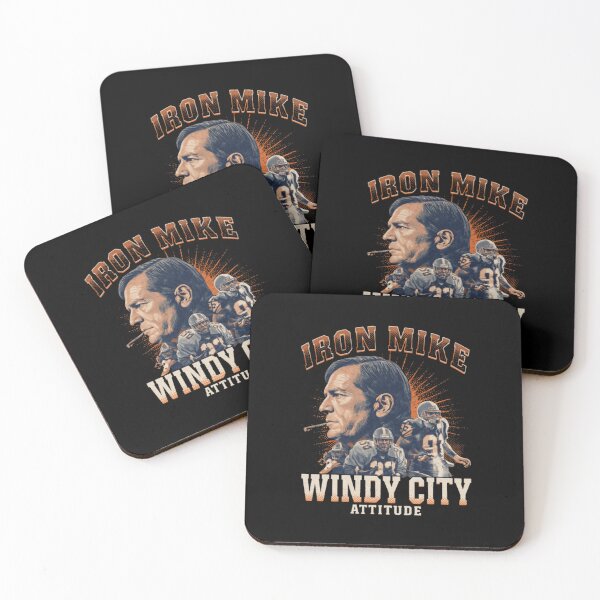 Item preview, Iron Mike Windy City Attitude Retro Football Graphic designed and sold by BartholomewAsh.