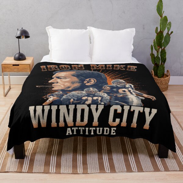 Item preview, Iron Mike Windy City Attitude Retro Football Graphic designed and sold by BartholomewAsh.