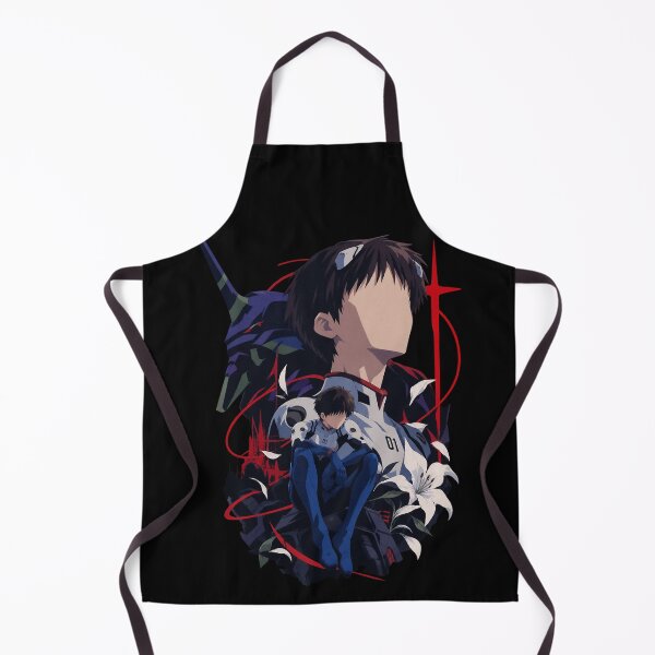 Item preview, Shinji Ikari Silhouette Poster – Neon Genesis Evangelion designed and sold by · GAMING SOUL ·.