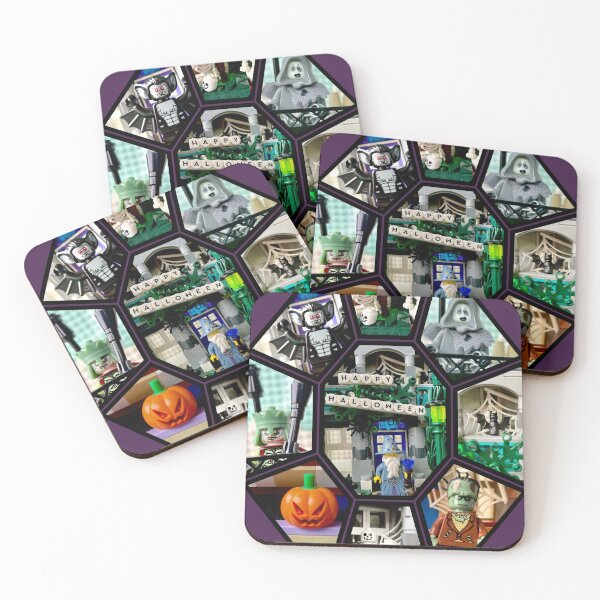 Item preview, Happy Halloween - Gem Shaped Lego photo montage designed and sold by Julia Marshall Felix.