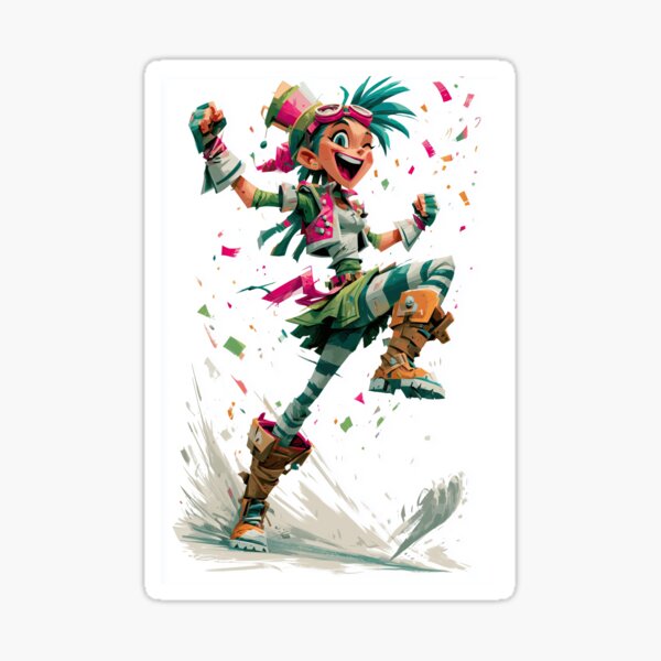 Item preview, Playful Steampunk Adventure Girl Character designed and sold by colorful-white.