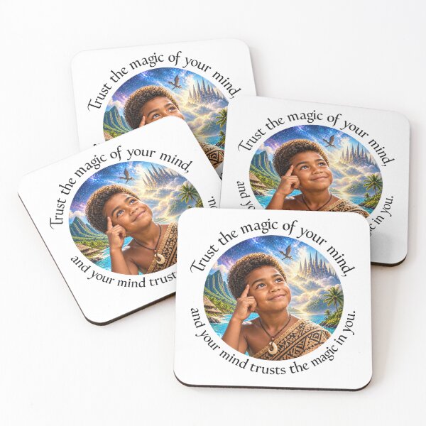 Item preview,   	 Polynesian Empowerment Proverb - Trust the magic of your mind | Pacific Art designed and sold by ShakaLife.org.