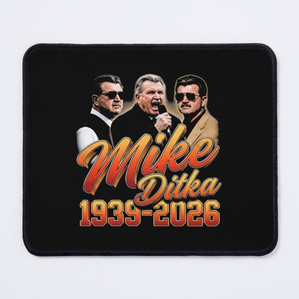 Item preview, Mike Ditka 1939 2026 Chicago Coach Collage designed and sold by BartholomewAsh.
