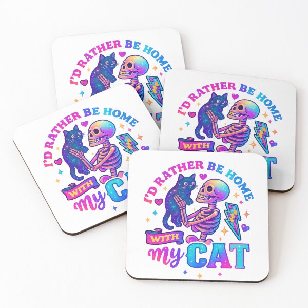 Item preview, I'd Rather Be Home With My Cat designed and sold by Sed94.