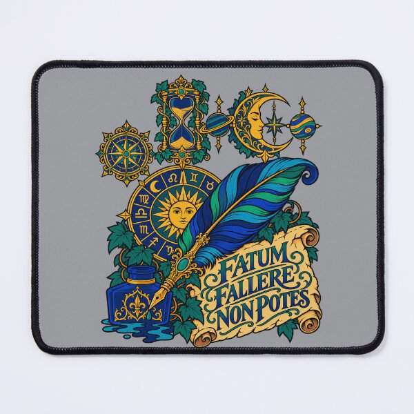 Item preview, Fatum Fallere Non Potes – You Cannot Cheat Fate | Vintage Tarot & Celestial Art designed and sold by Aimetoi.