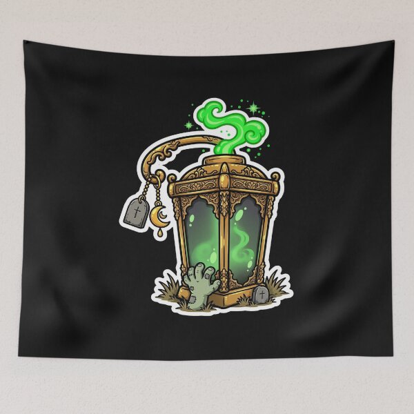 Item preview, Zombie Hand Halloween Lantern designed and sold by LunaGlow Studio.