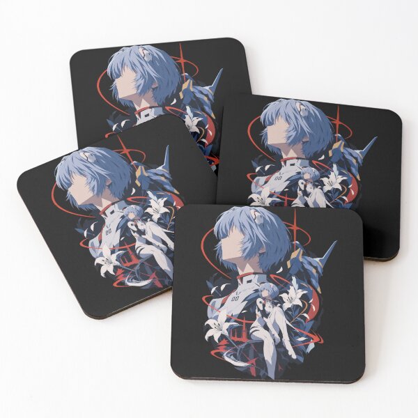 Item preview, Rei Ayanami Silhouette Poster – Neon Genesis Evangelion designed and sold by · GAMING SOUL ·.