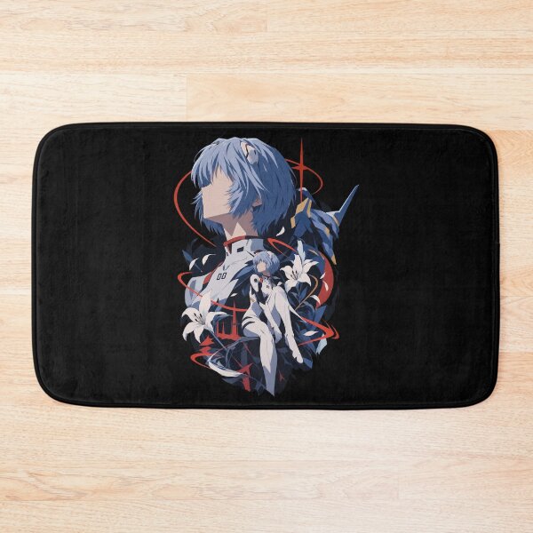 Item preview, Rei Ayanami Silhouette Poster – Neon Genesis Evangelion designed and sold by · GAMING SOUL ·.