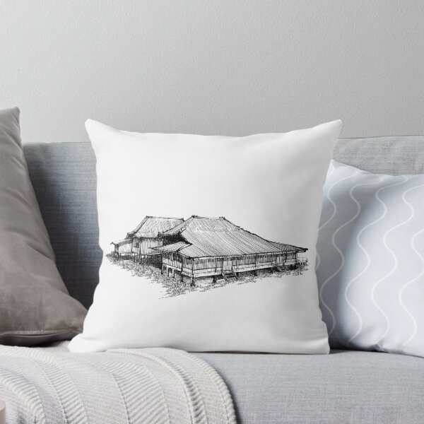Item preview, Indonesia traditional house from Sumatera Selatan province sketch designed and sold by midsketcher.
