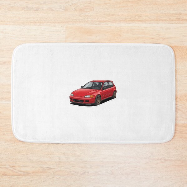 Item preview, Milano Red EG Civic JDM Hatchback Sticker designed and sold by Fixnovaguide.