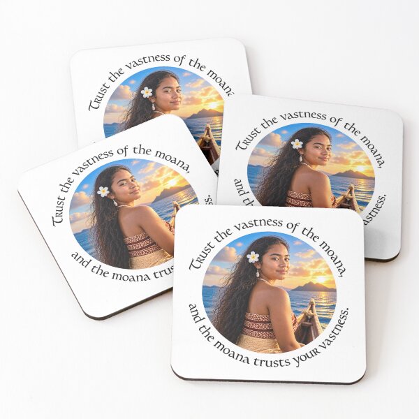 Item preview, Polynesian Empowerment Proverb - Trust the vastness of the moana | Pacific Art designed and sold by ShakaLife.org.