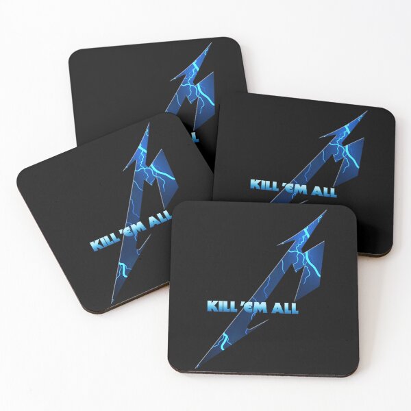Item preview, Metallica Kill 'em All - blue lightning designed and sold by Roysdisturbia.