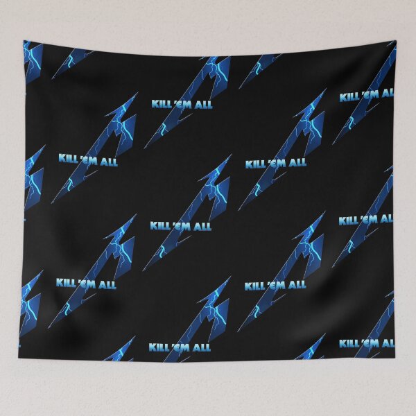 Item preview, Metallica Kill 'em All - blue lightning designed and sold by Roysdisturbia.