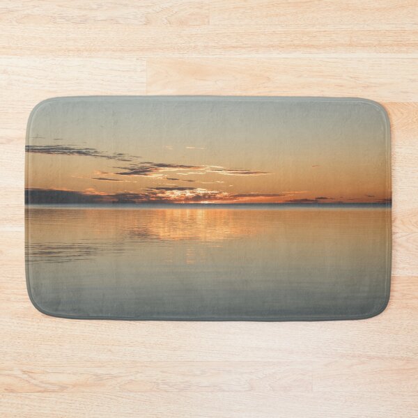 Item preview, Seaside Sunset with Brilliant Cloud Streaks designed and sold by Georgia Mizuleva.