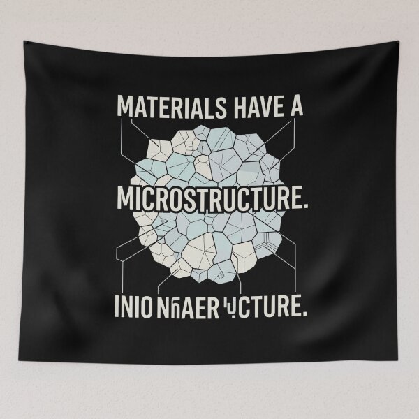 Aperçu de l'œuvre Ingénieur des matériaux, métallurgie, conception de microstructures créée et vendue par Amr Darwish Graphic designer.