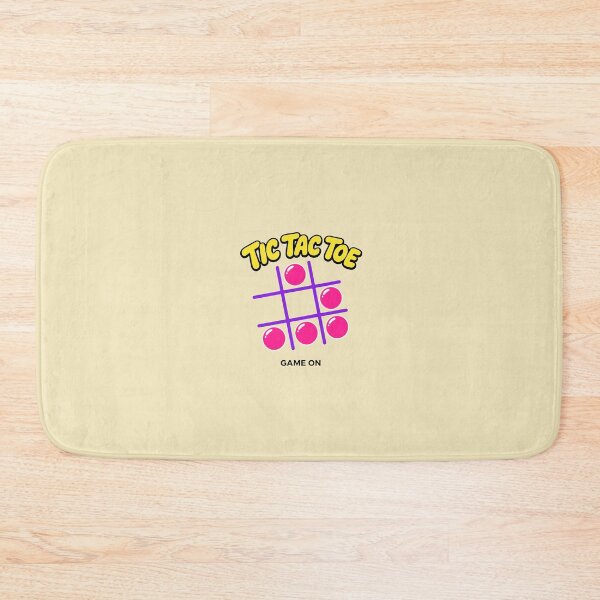 Item preview, Neon Tic Tac Toe Minimalist Game On designed and sold by helenstanley.