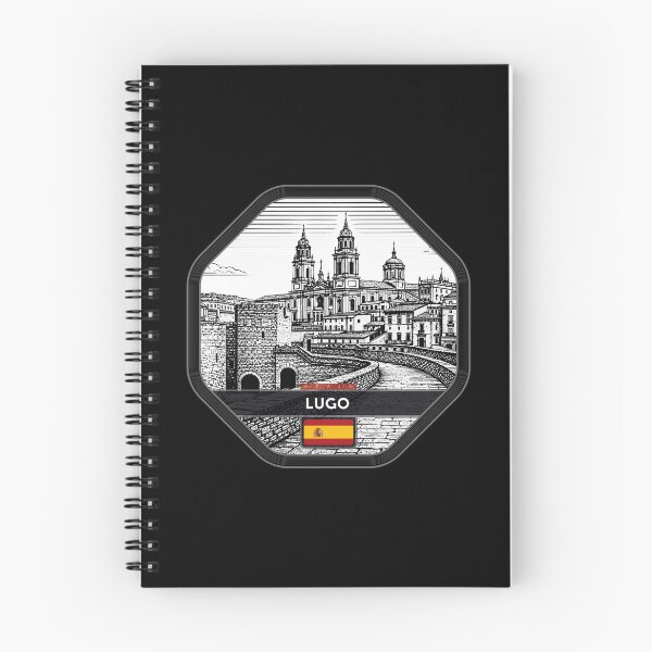Item preview, Lugo Spain Linocut Style  designed and sold by Thistle-TShop.