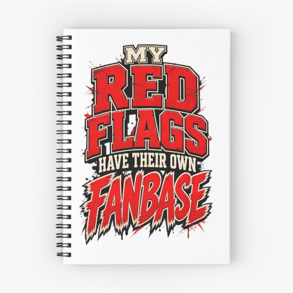 Item preview, My Red Flags Have Their Own Fanbase designed and sold by zakvisuals.
