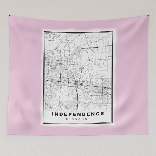 Item preview, Minimalist Independence Map designed and sold by Tamas Das.