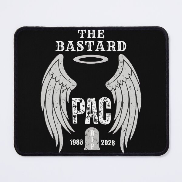 Item preview, The Bastard RIP- PAC tribute designed and sold by ViolettaGlass.