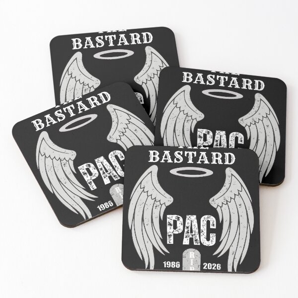 Item preview, The Bastard RIP- PAC tribute designed and sold by ViolettaGlass.