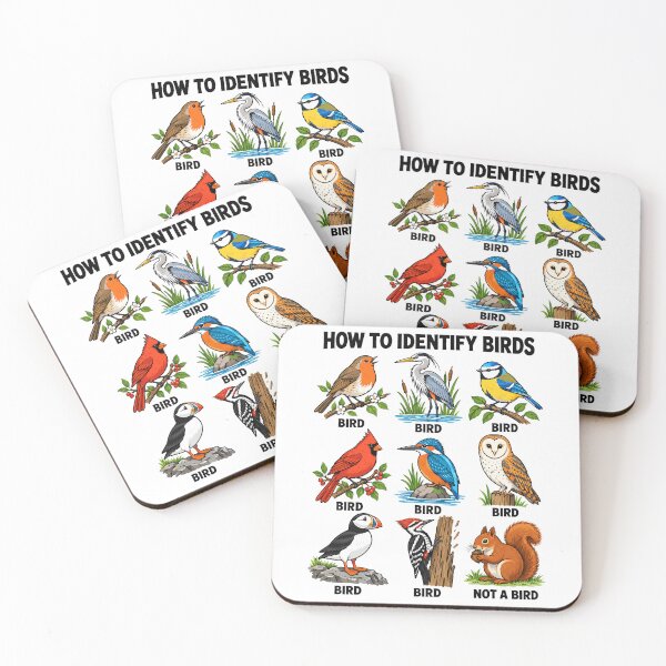 Item preview, How to Identify Birds Funny Birding Birder designed and sold by andre-hollow.