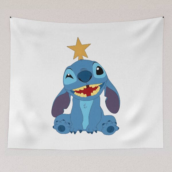 Item preview, Funny Stitch with star Merry christmas season designed and sold by Lucinda--Power.