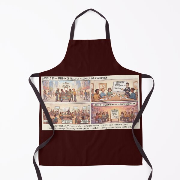 Item preview, Community diversity: People engage peacefully and exchange ideas. designed and sold by Mianku | Für das Leben.