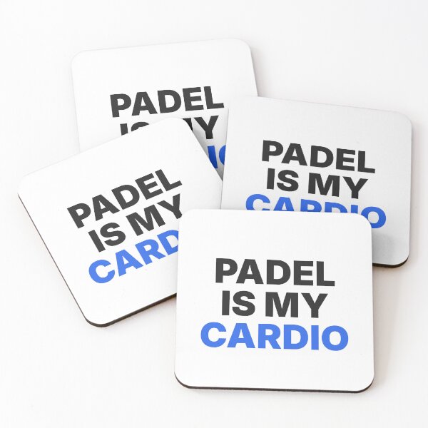Item preview, Padel Is My Cardio Funny Padel Quote designed and sold by CourtCultureHQ.