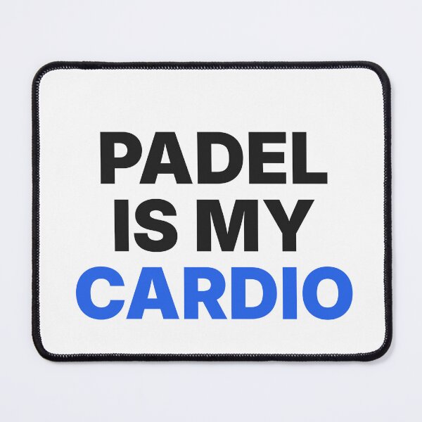 Item preview, Padel Is My Cardio Funny Padel Quote designed and sold by CourtCultureHQ.