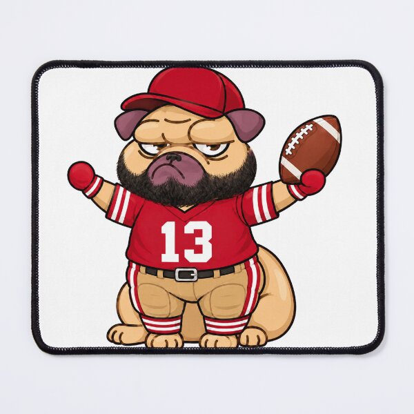 Item preview, Pitbull Mike Evans American Football designed and sold by francous03.