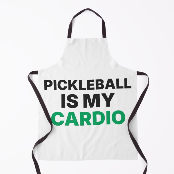 Item preview, Pickleball Is My Cardio Funny Quote designed and sold by CourtCultureHQ.